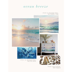 Deep Sea Dancer A1 Decoupage Paper by Redesign With Prima | 23.4” x 33.1” | Ocean Breeze Collection