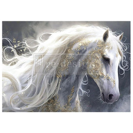 Serenading Spirit A1 Decoupage Paper by Redesign With Prima | 23.4” x 33.1” | Wild Hearts Collection