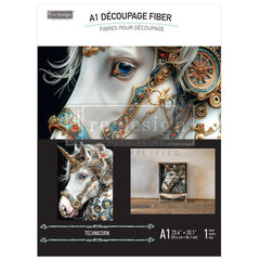 Technicorn A1 Decoupage Paper by Redesign With Prima | 23.4” x 33.1”