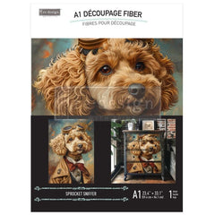 Sprocket Sniffer A1 Decoupage Paper by Redesign With Prima | 23.4” x 33.1”