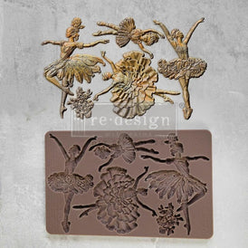 Celestial Grace Decor Mould by Redesign With Prima | 5" x 8" x 8mm | Christmas Collection