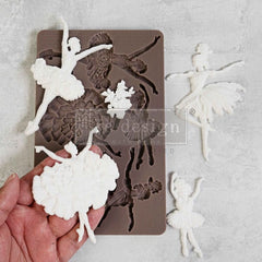 Celestial Grace Decor Mould by Redesign With Prima | 5" x 8" x 8mm | Christmas Collection