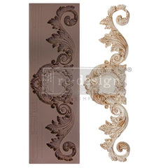 Kacha Lavish Swirls Decor Mould by Redesign With Prima | 3” x 10” x 8mm