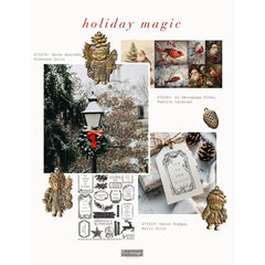 Festive Gingerbread Treats Mould by Redesign With Prima | 5" x 8" x 8mm | Holiday Magic Collection