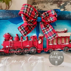 The Jolly Express Mould by Redesign With Prima | 5" x 10" x 8mm | Holiday Magic Collection