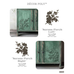 Serene Perch (Left) Decor Poly by Redesign With Prima | 10"x9" (25.4cmx22.9cm)