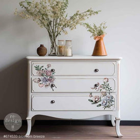 Blossom Breeze Small Furniture Transfer by Redesign With Prima | 6” x 12”