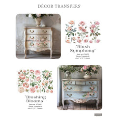 Blossom Breeze Small Furniture Transfer by Redesign With Prima | 6” x 12”