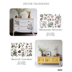 Blush Symphony Small Furniture Transfer by Redesign With Prima | 6” x 12”