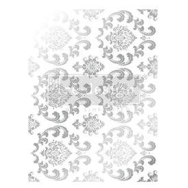 Decor Transfer *NEW* | Silver House of Damask | Silver Foil