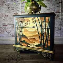 Golden Brown Decoupage Paper by MINT by Michelle | A3 or A1