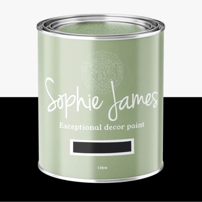 Mineral Paint | Blackest Black | Sophie James Decor Paint