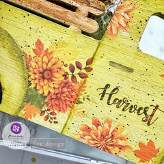 Autumn Splendour Small Furniture Transfer by Redesign With Prima | 6” x 12” | Rustic Harvest Collection