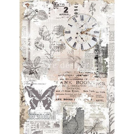 Decoupage Rice Paper - Herb’s Memory |Redesign With Prima | 11.5” x 16.25”